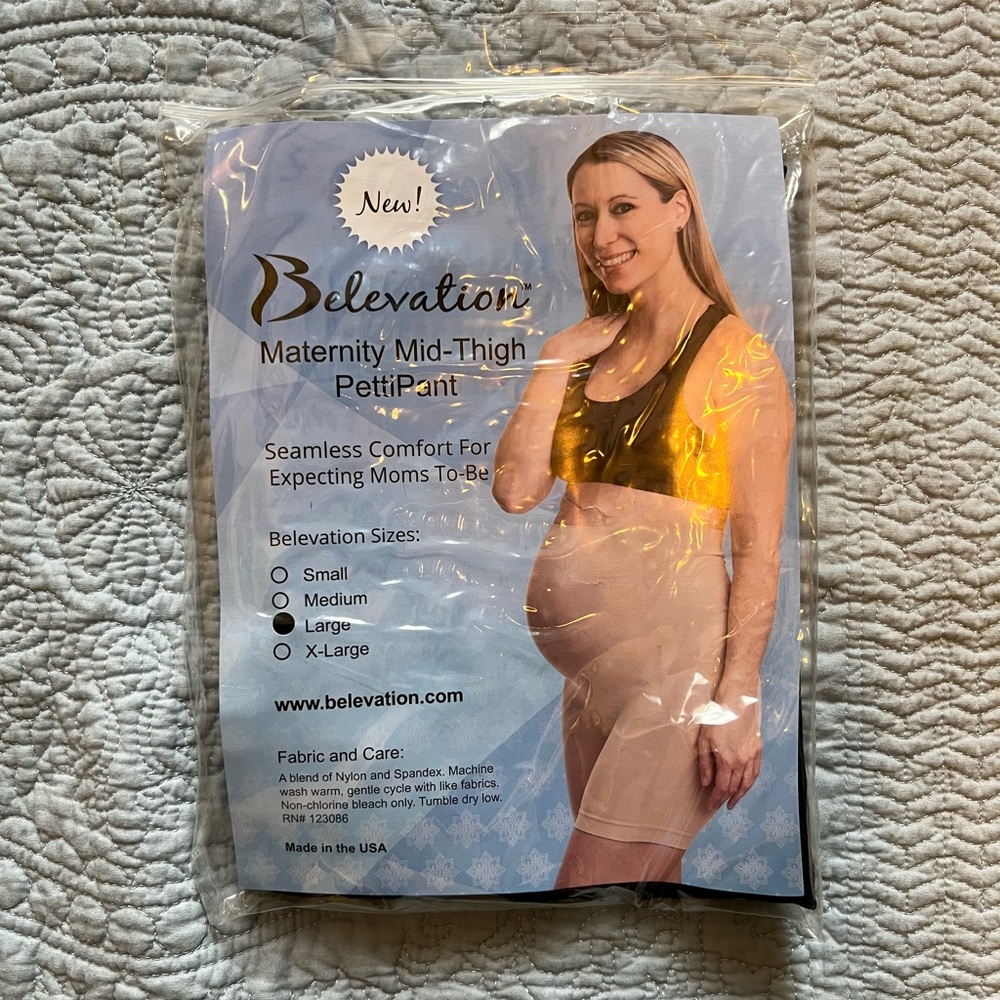 Maternity nude slip short- new in bag